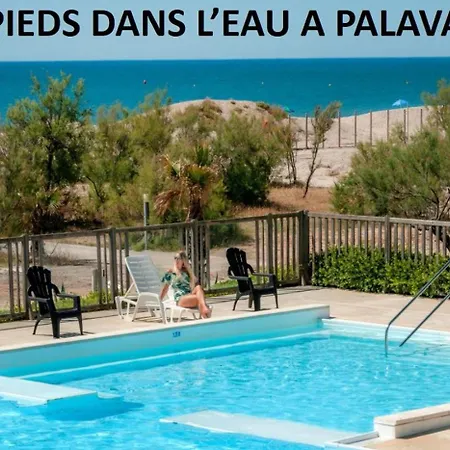Les Pieds Dans L'eau A ! A 50 M ! Mhome 6 Pers Climatise T Confort 4 Etoiles Campsite 4*