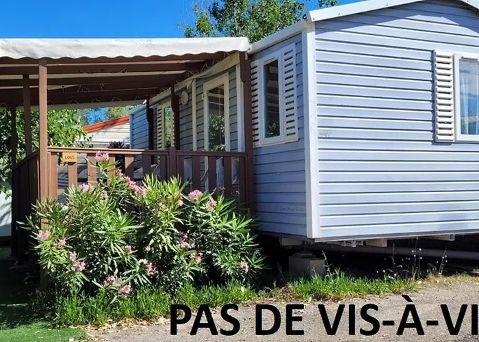 Les Pieds Dans L'eau A ! A 50 M ! Mhome 6 Pers Climatise T Confort 4 Etoiles Camping